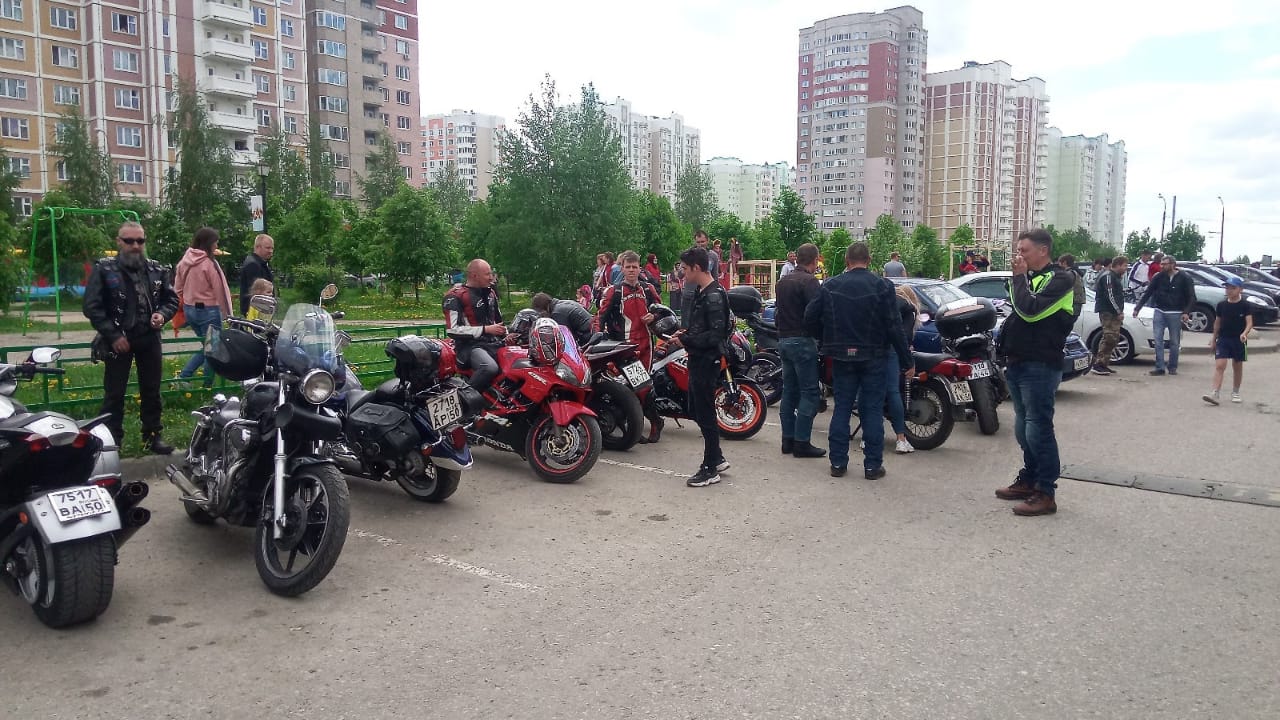 Открытие сезона  мотоклуба Региональной общественной организации ВОЛЬНИЦА