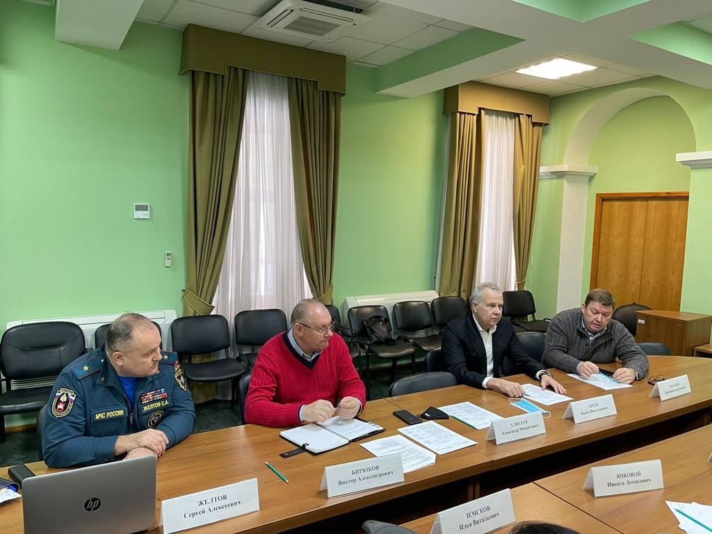 Заседание Общественного совета при МЧС г. Москвы